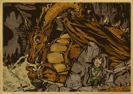 images smaug et Bilbo
